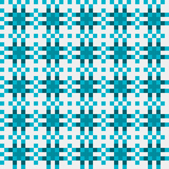 Abstract Cross Pattern generative computational art illustration