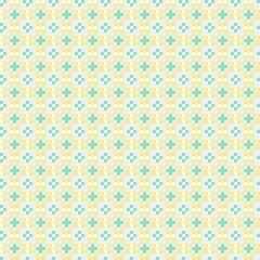 Abstract Cross Pattern generative computational art illustration