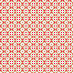 Abstract Cross Pattern generative computational art illustration