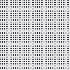 Abstract Cross Pattern generative computational art illustration