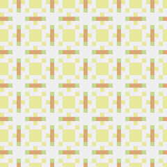 Abstract Cross Pattern generative computational art illustration