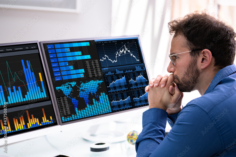 Poster KPI Business Analytics Data Dashboard