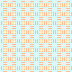 Abstract Cross Pattern generative computational art illustration