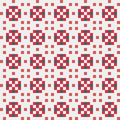 Abstract Cross Pattern generative computational art illustration