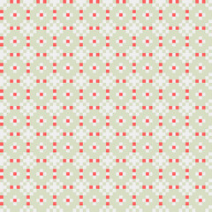 Abstract Cross Pattern generative computational art illustration