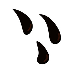 droplet dark chocolate, chocolate drink droplet