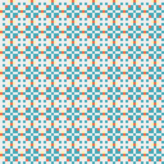 Abstract Cross Pattern generative computational art illustration