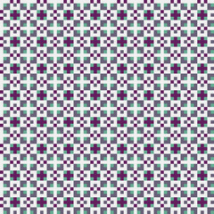 Abstract Cross Pattern generative computational art illustration