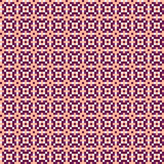 Abstract Cross Pattern generative computational art illustration