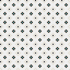 Abstract Cross Pattern generative computational art illustration