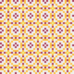 Abstract Cross Pattern generative computational art illustration