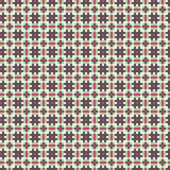 Abstract Cross Pattern generative computational art illustration