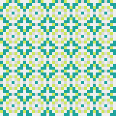 Abstract Cross Pattern generative computational art illustration