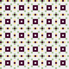 Abstract Cross Pattern generative computational art illustration