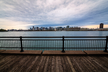 Fototapeta premium Skyline view on Montreal Quebec
