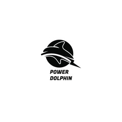 Power Dolphin | Animal Logo Power