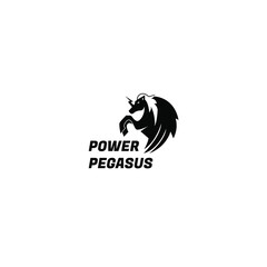 Power Pegasus | Animal Logo Power