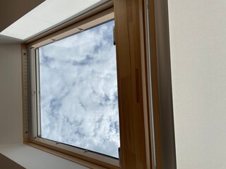 window with sky