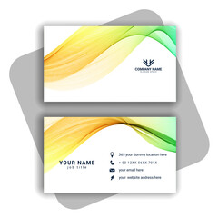 colorful  Modern Business-Card Set