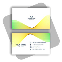 Fototapeta premium colorful Modern Business-Card Set