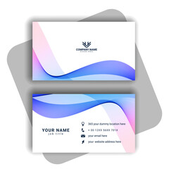 Vector abstract creative business cards