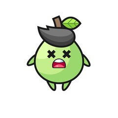 the dead guava mascot character