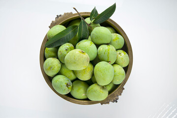 Bunch of Raw mango or Green mango