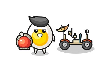 the dead boiled egg mascot character