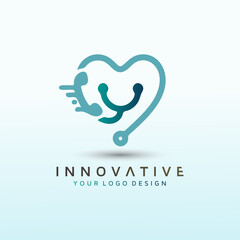 unique logo to blow the telemedicine field away