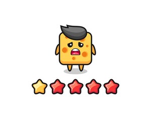 cute cheese with social media thumbs up symbol