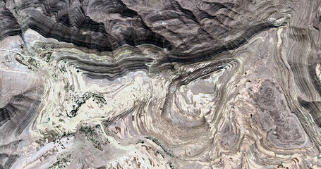   abstract photography of the deserts of Africa from the air. aerial view of desert landscapes, 