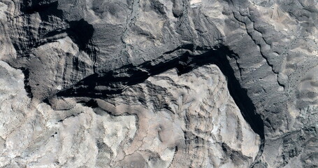 the loss,  abstract photography of the deserts of Africa from the air. aerial view of desert...
