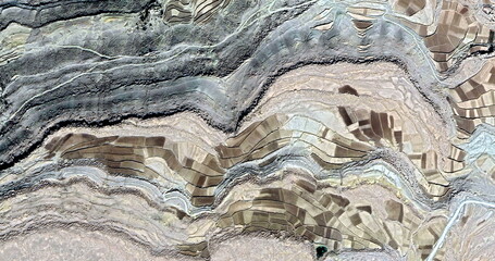   abstract photography of the deserts of Africa from the air. aerial view of desert landscapes, 