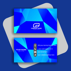 Vector abstract creative business cards