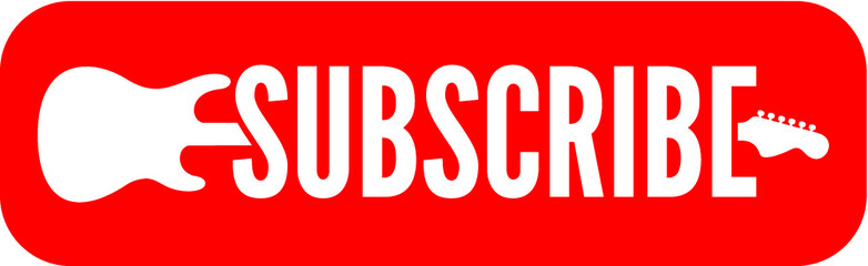 Vector illustration of the subscribe button