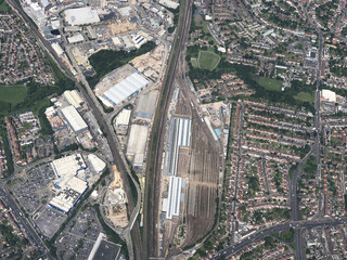 Wembley from the air