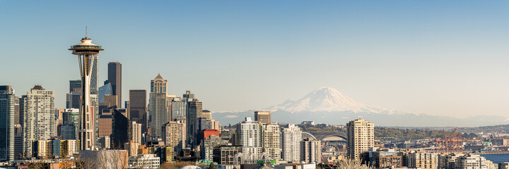 view of the city of Seattle 