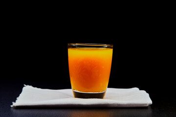 glass of orange juice