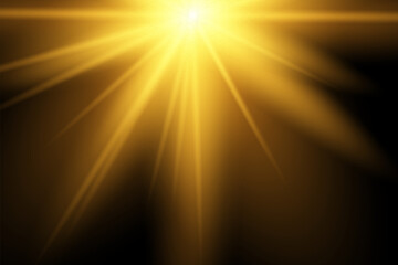 Glow isolated white transparent light effect set, lens flare, explosion, glitter, line, sun flash, spark and stars.