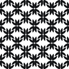 Seamless oriental arabesque pattern. Mosaic tiles boho  ethnic design in vector  Indian or Arabic motifs.