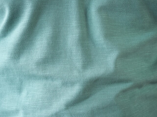 green fabric texture background