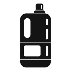 Softener washing icon, simple style