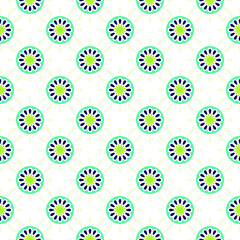 Seamless pattern tile with mandalas background. vintage mandala design pattern with Islam, Arabic, Indian, ottoman motifs