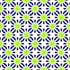 Seamless pattern tile with mandalas background. vintage mandala design pattern with Islam, Arabic, Indian, ottoman motifs