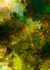 幻想的な茶色と黄色のキラキラテクスチャ背景
