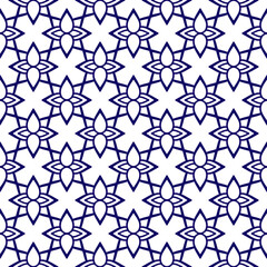 Seamless pattern tile with mandalas background. vintage mandala design pattern with Islam, Arabic, Indian, ottoman motifs