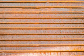 rusted zinc, brown rust, old rust, rusted metal