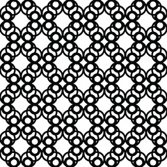 Fototapeta premium Seamless pattern. Vintage decorative elements. Hand drawn mandala background