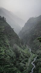 Madeira is a Portuguese island with great nature and hiking trails.