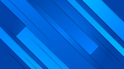 Obraz premium Abstract blue background with square shapes. Vector Abstract, science, futuristic, energy technology concept. Digital image of light rays, stripes lines with blue light, speed and motion blue shapes